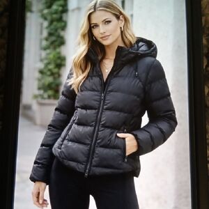 Atheta Downtown Puffer Jacket Down Waterfowl Feathers Womens SP
